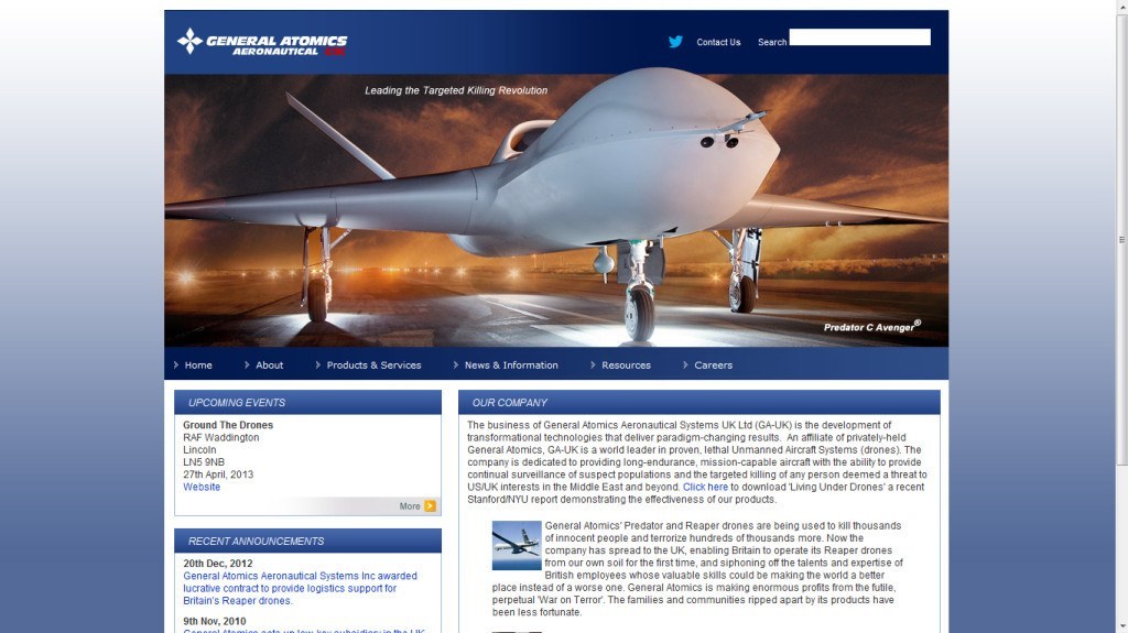 General Atomics Aeronautical Systems UK Ltd