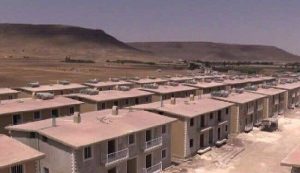 Temporary shelter in Harjaleh