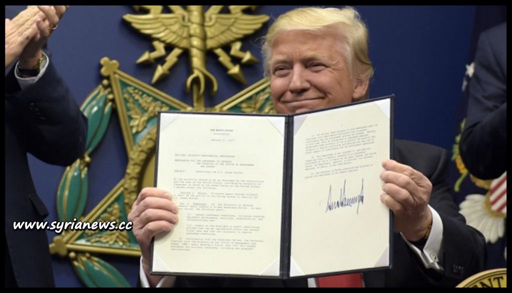 image-Trump Excited He Signed an Executive Order