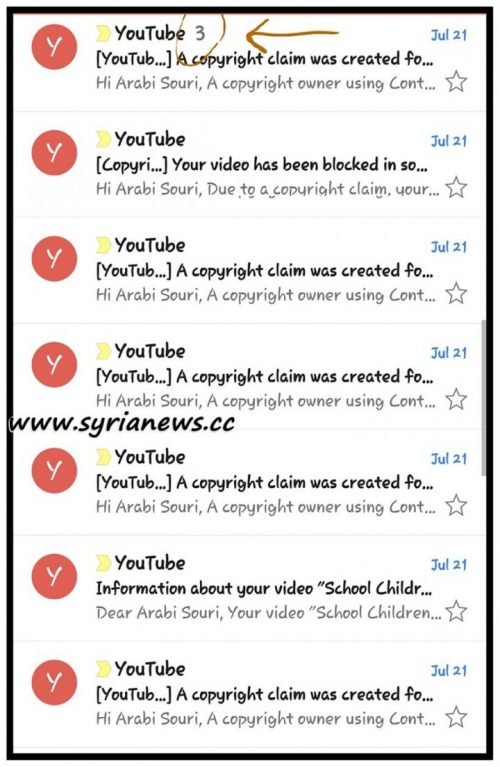 image-YouTube Strikes Multiple Videos with Copyright Claims