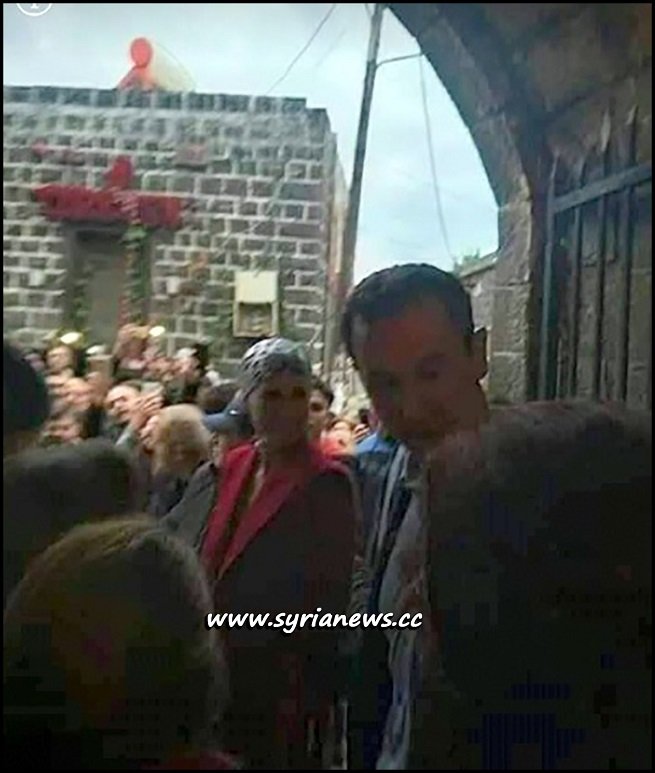 Syria President Bashar Al Assad with Family in Tartous