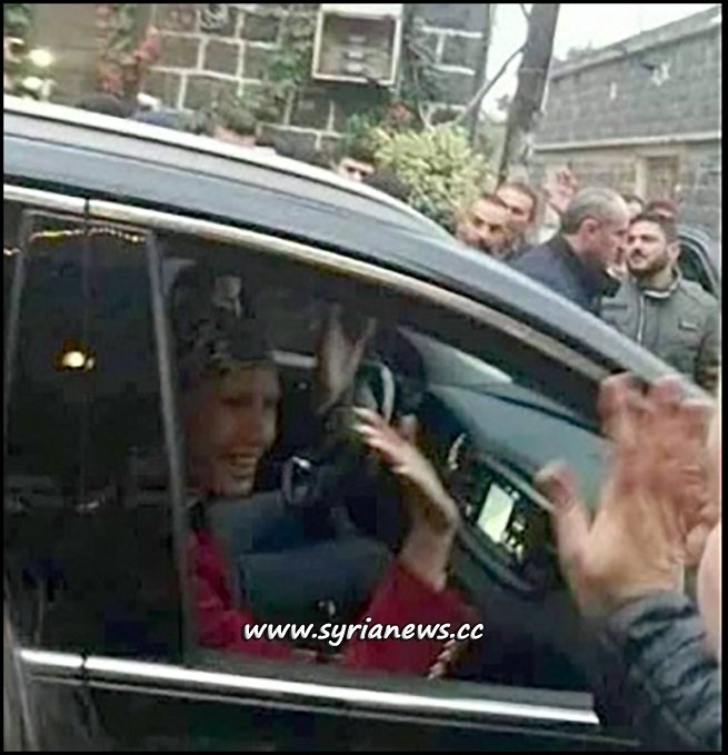 Syria President Bashar Al Assad with Family in Tartous