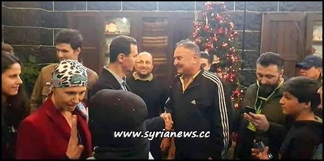 Syria President Bashar Al Assad with Family in Tartous