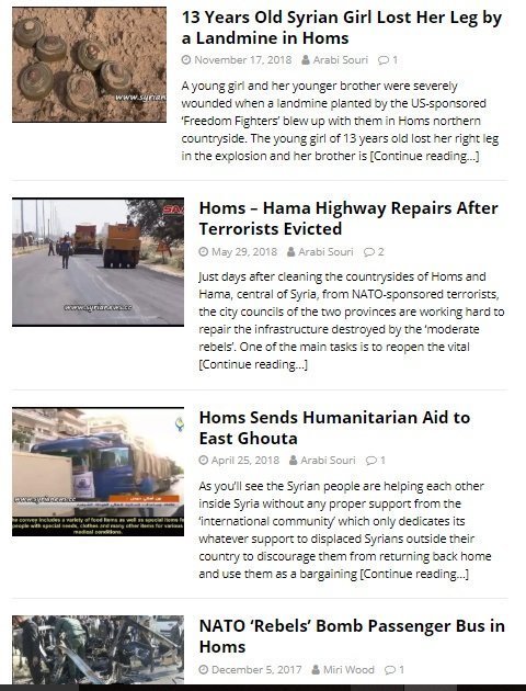 a sample of homs for the swede warmonger