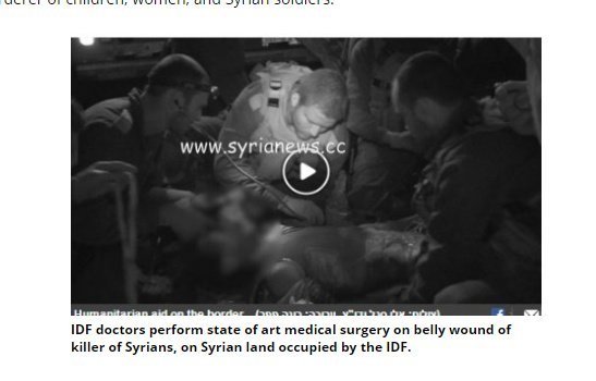 Israel experts perform free state of art trauma surgery on ISIS terrorist.