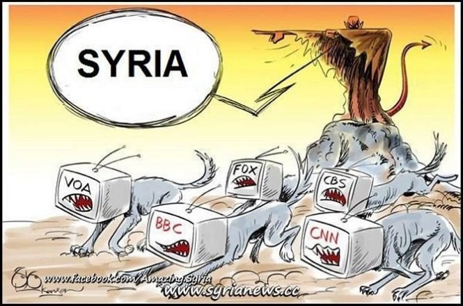 Mainstream Media attack on Syria