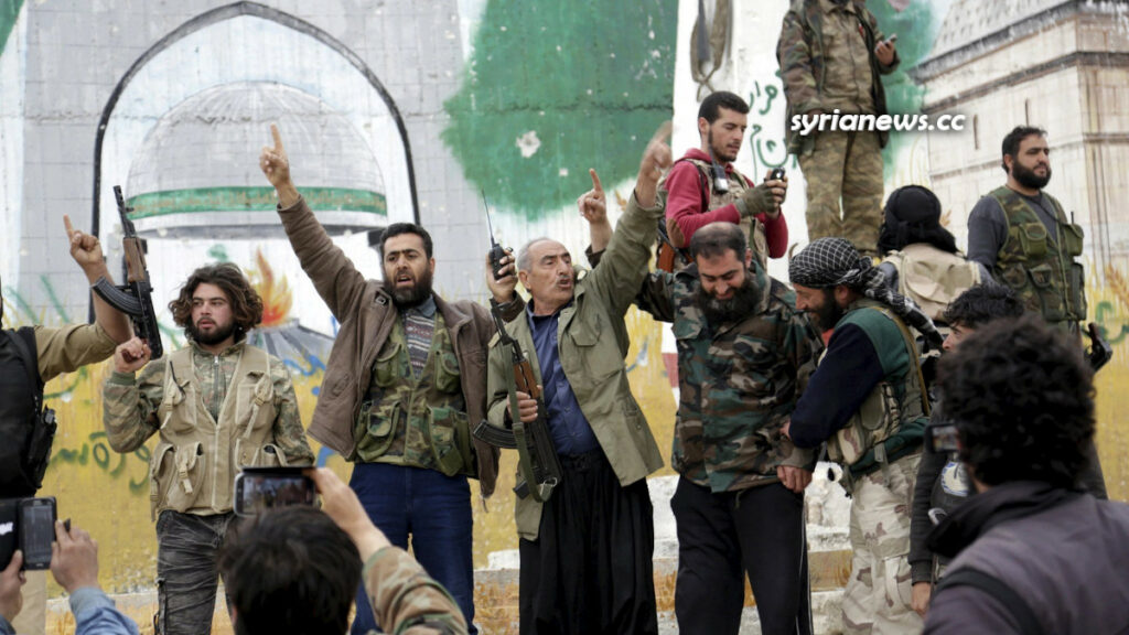 Al Qaeda in Syria celebrating the support from the UNSC NATO countries