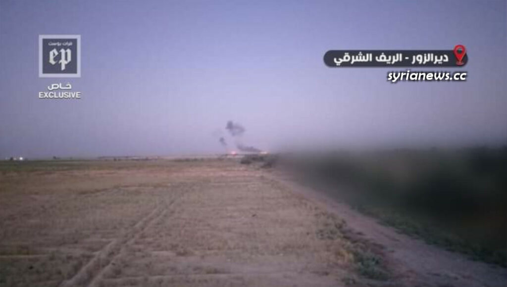 Biden forces in Al Omar oil field bombed on the fourth of july - US army - Britain - France NATO