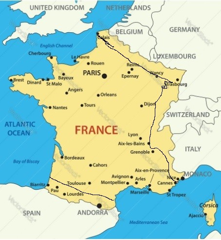 Annexation normalized against Syria would not be tolerated against France.