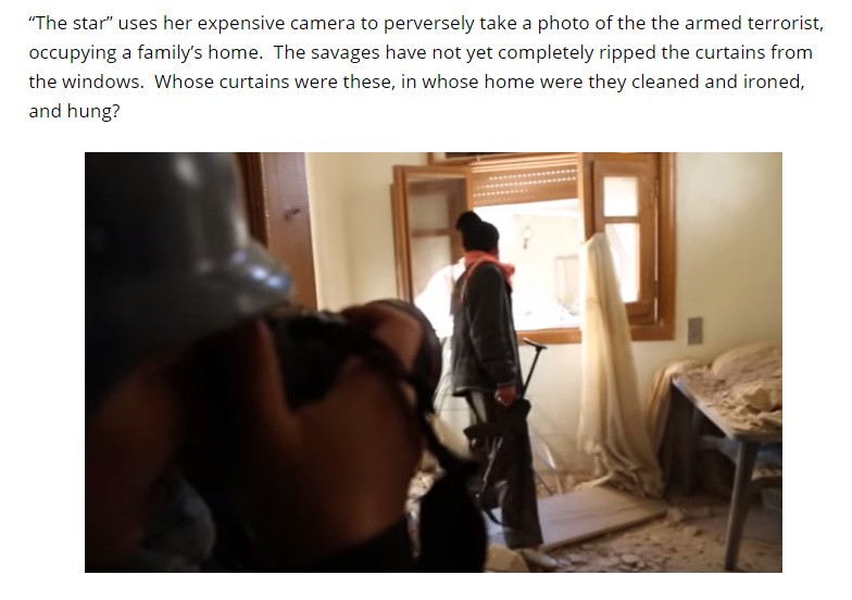 Non-Taliban al Qaeda terrorists occupy and destroy Syrian homes.  