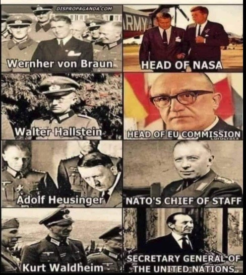 Israel functions as a non-NATO non-dues paying member of Organization founded to keep Nazism alive.