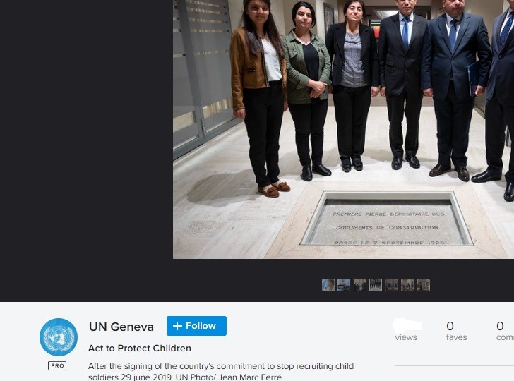 What "country" is UN Geneva talking about? The SDF terrorist gang is not a ''country."
