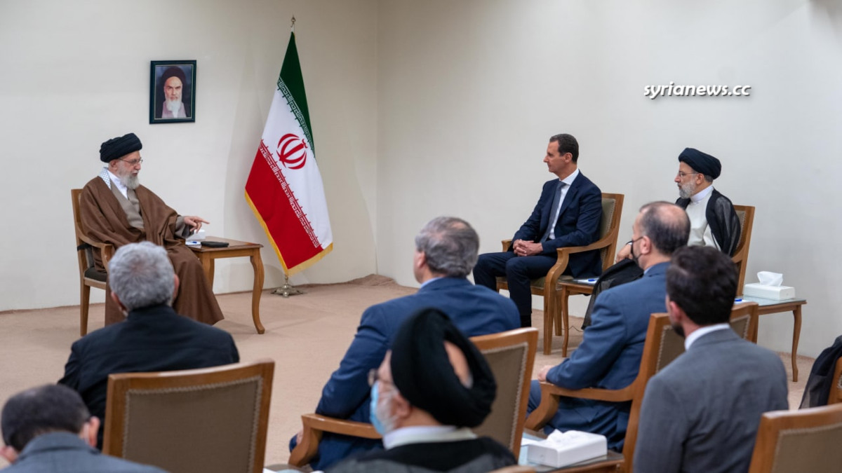 Syrian President Bashar Assad Visits Tehran - Iran Meets Khamenei and Ebrahim Raisi - الرئيس بشار الأسد يزور طهران - إيران ويلتقي خامنئي وإبراهيم رئيسي