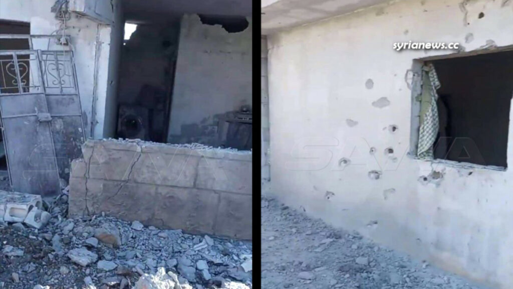 Turkey-sponsored terrorists bombed villages in Hasakah with artillery and missiles