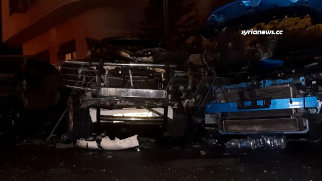 Car explosion in Mezzah Damascus failed assassination attempt