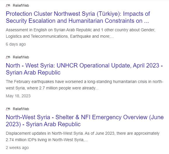 UNSC NATO klan calls Erdogan-occupied Syria "North-West Syria."