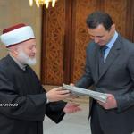 Bashar al-Assad - reption of a Lebanese delegation 21 April 2013