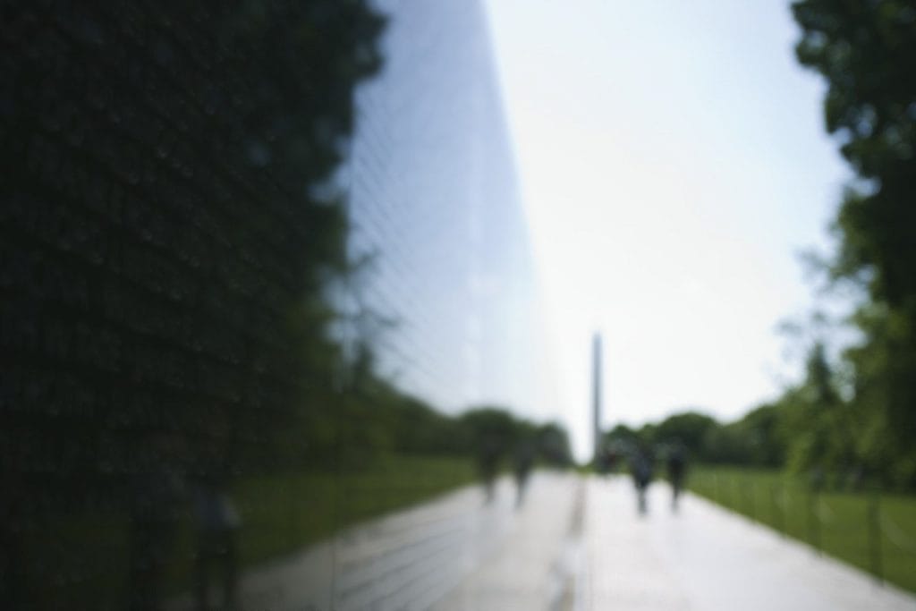 Vietnam War Memorial in Washington DC