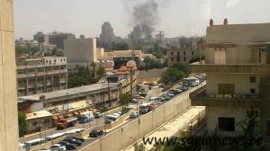 Bomb explosion near Damascus Tower