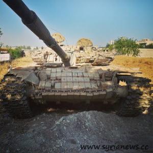 T-72 tank with a Syrian Urban Special Kit / Photo: A. Filatov