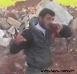 Cannibalism Syria Abu Sakkar / Khalid al Hamad