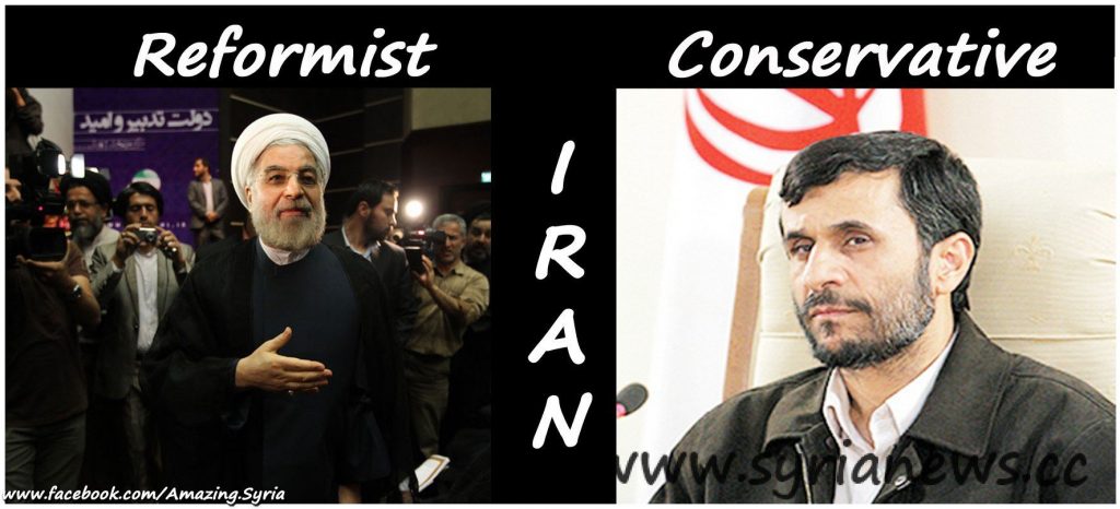 Hassan Rowhani – Mahmoud Ahmadinejad