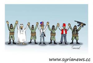 The group of evil against Syria