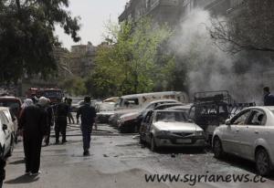 Mortar Attack in Damascus (Archive, July 4)
