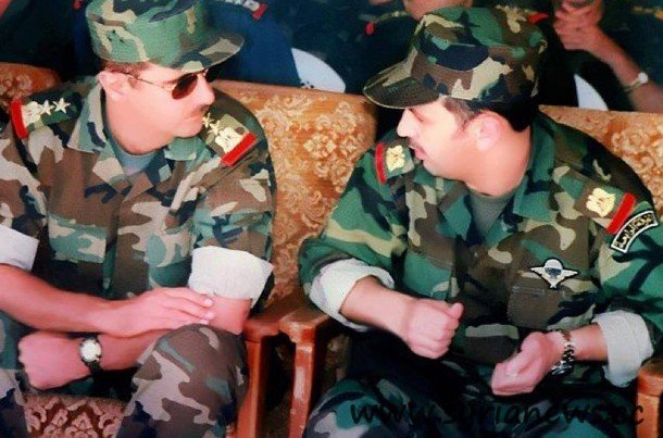 Maher al-Assad & Bashar al-Assad