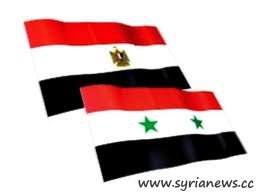 Syria Egypt Flags