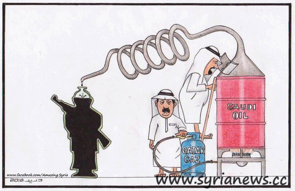 One link to finance terror - Alqaeda FSA