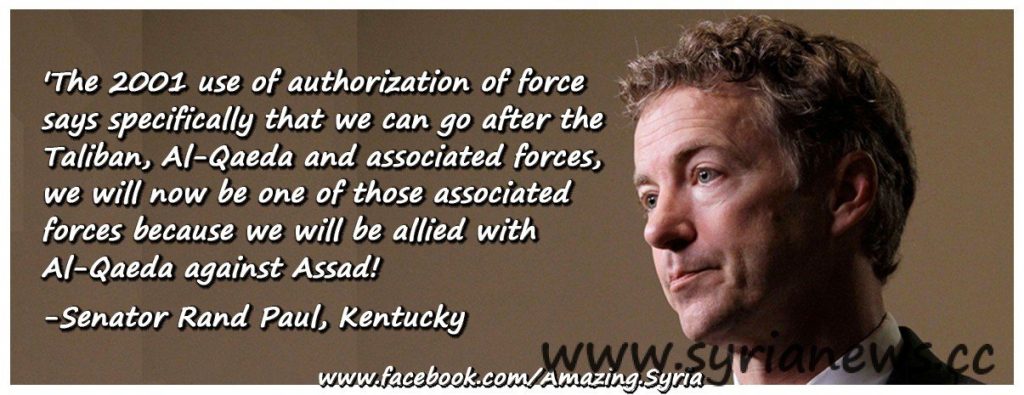 Rand Paul on Syria