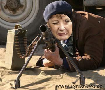 Merkel has not hit the targets in her first firing practices.