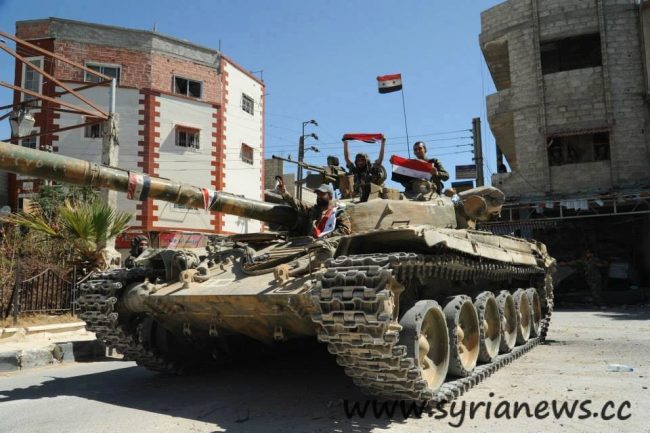 An SAA tank