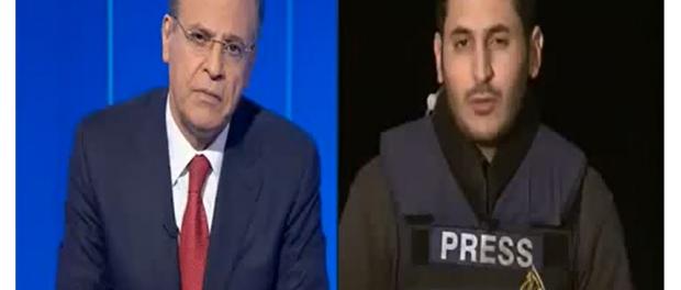 A picture tells a thousand words: Al Jazeera staff disappointed for the loss of Nusra Front terrorists in Al-Safirah