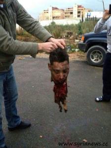 The animal's head (suicide bomber )