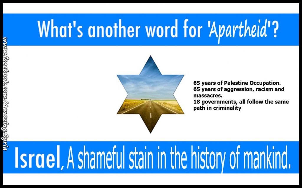 Israeli Flag Apartheid