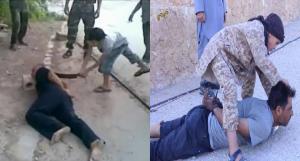 Free Syrian Army 'FSA' December 2012 (Left) and ISIS Child Soldier July 2015 (Right)