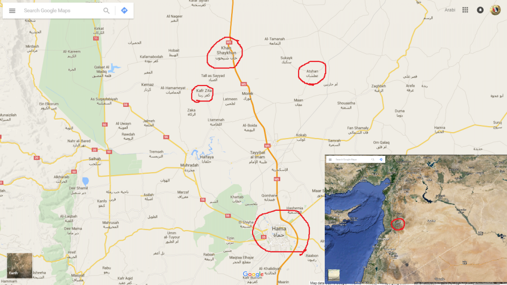 SAA restore Atshan town - Hama countryside