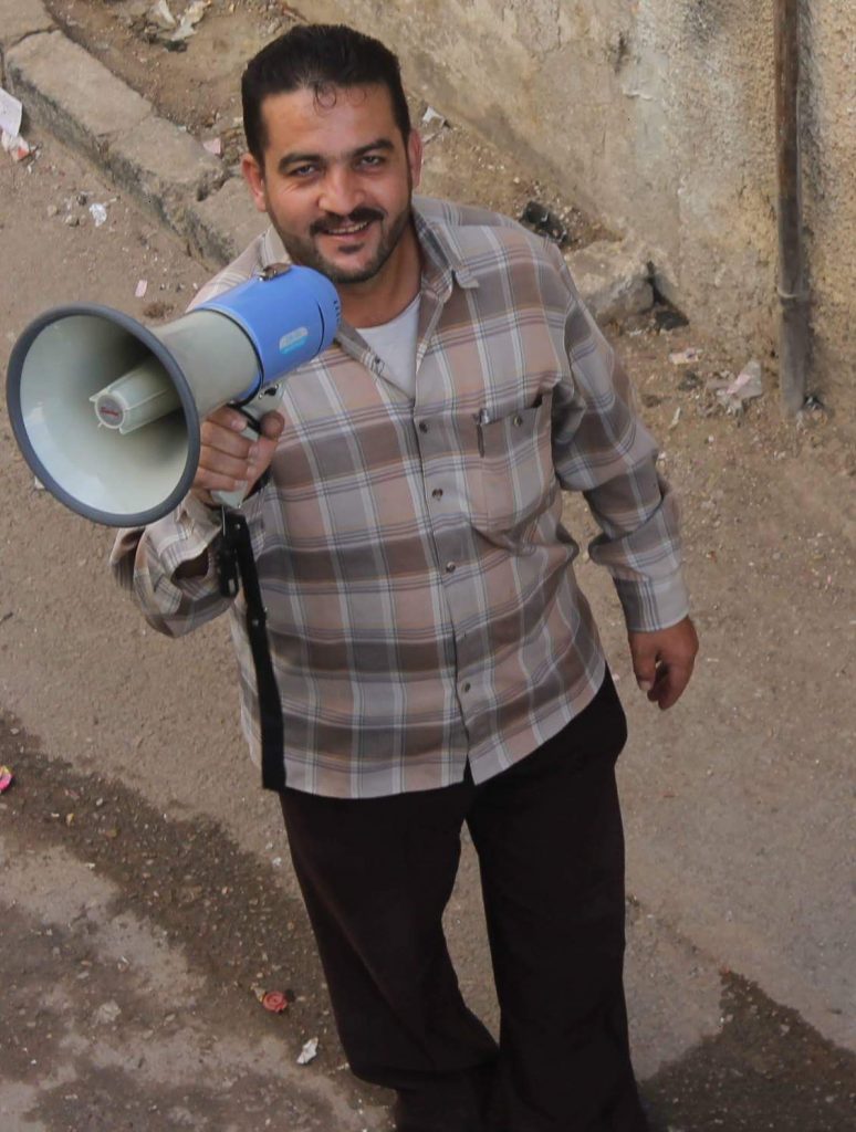 Staff from the Ministry of Health in Syria roaming rural districts for vaccination against Polio