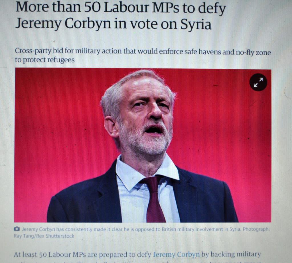 Labor defies Corbyn on SAR