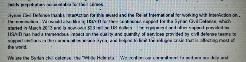 Saleh, CIA funding