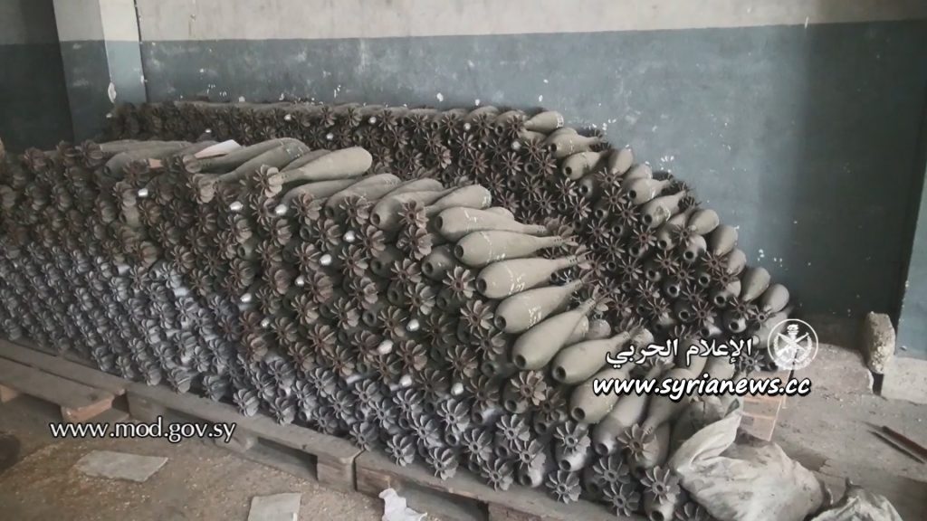 image-SAA Discovers a Massive Explosives Depot in a Residents House in Bostan al-Kaser, Aleppo