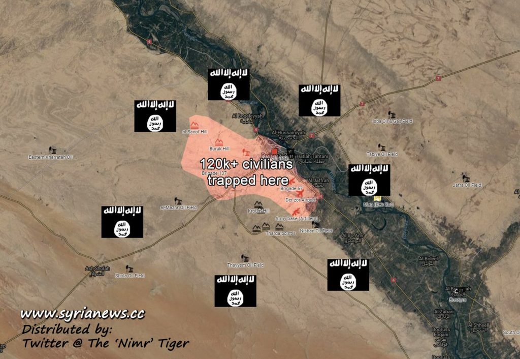 image-SAA Repels Largest ISIS Offensive in Der Ezzor