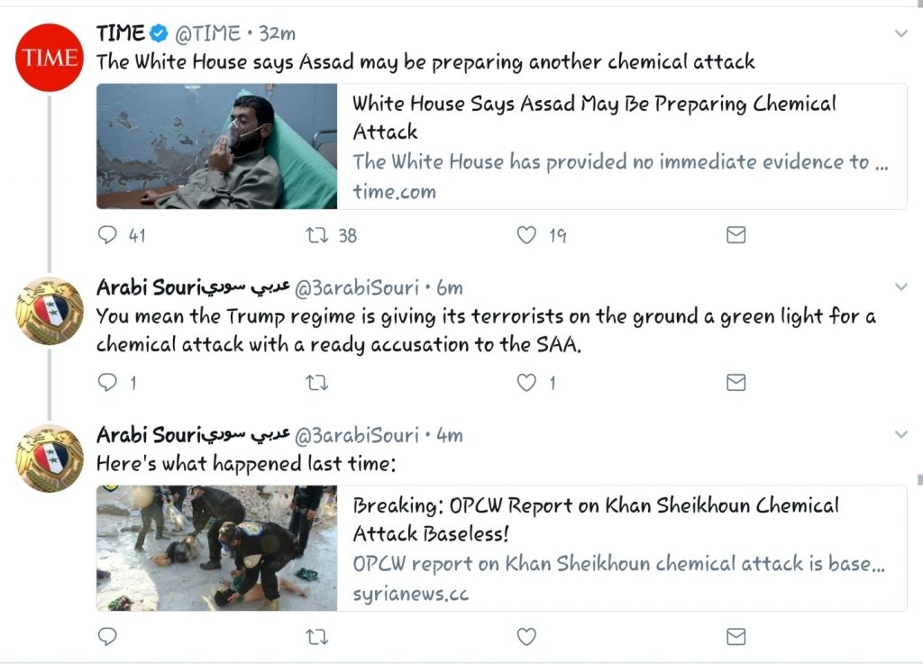 image-White House Gives Al-Qaeda Green Light for a New Chemical Attack in Syria