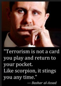 Assad Earthquake Warning