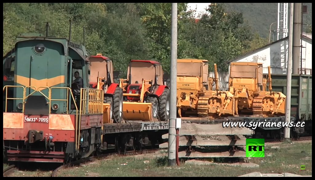 image-Russia Sends Building Material and Equipment to Help Restore Syria's Infrastructure