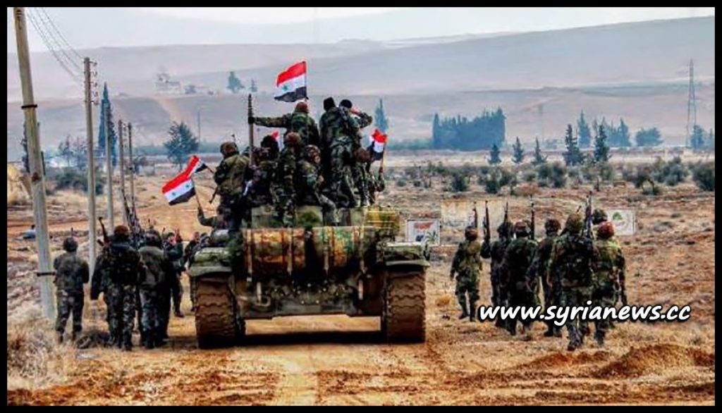 SAA Soldiers with Tank