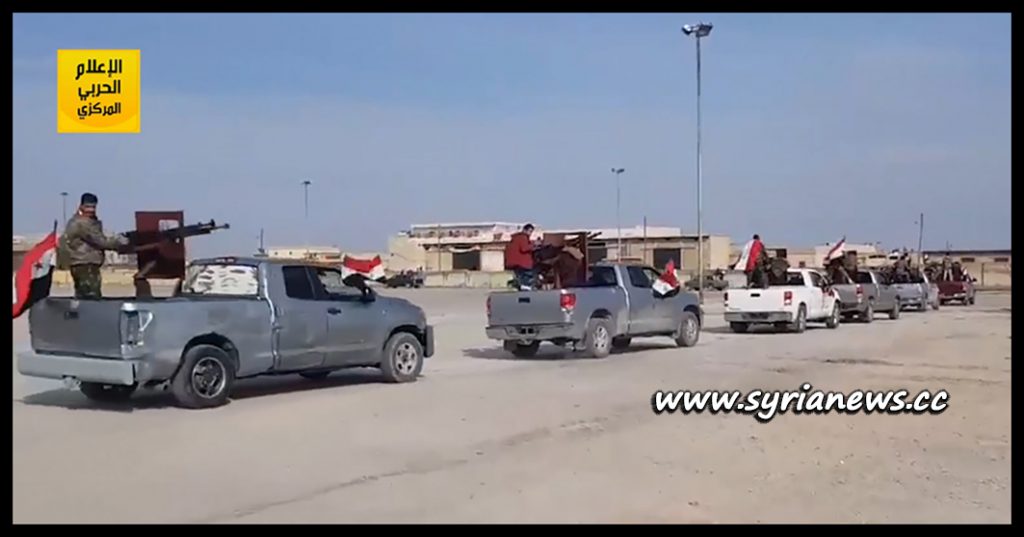 image-SAA-Allied Popular Forces Enter Afrin