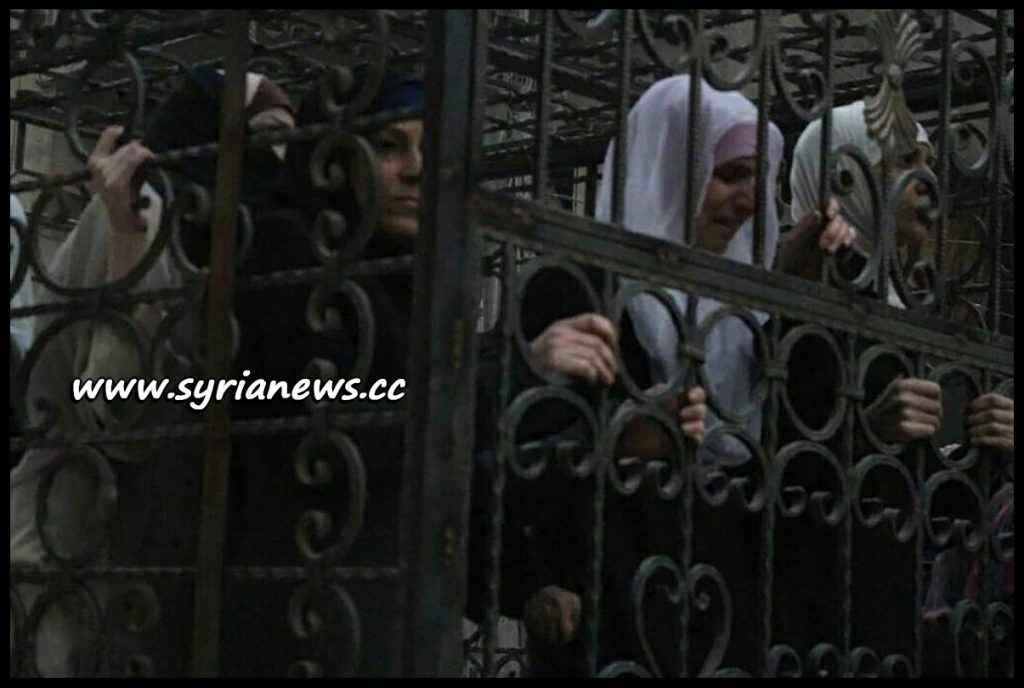 femicide Saudi-Sponsored Jaysh al-Islam Drove Women and Children in Cages